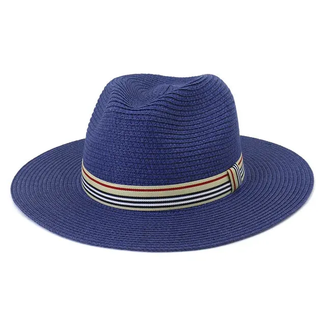 Women Wide Brim Sun Hats Panama Straw Hat