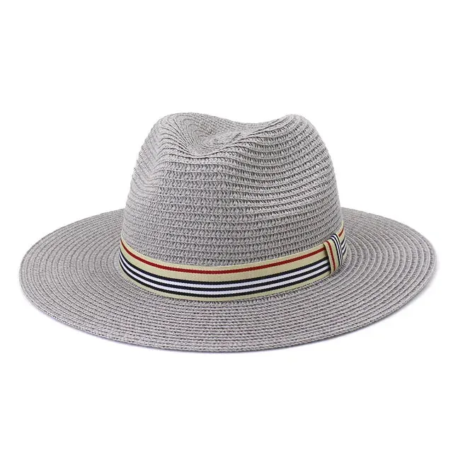 Women Wide Brim Sun Hats Panama Straw Hat