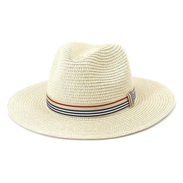 Women Wide Brim Sun Hats Panama Straw Hat