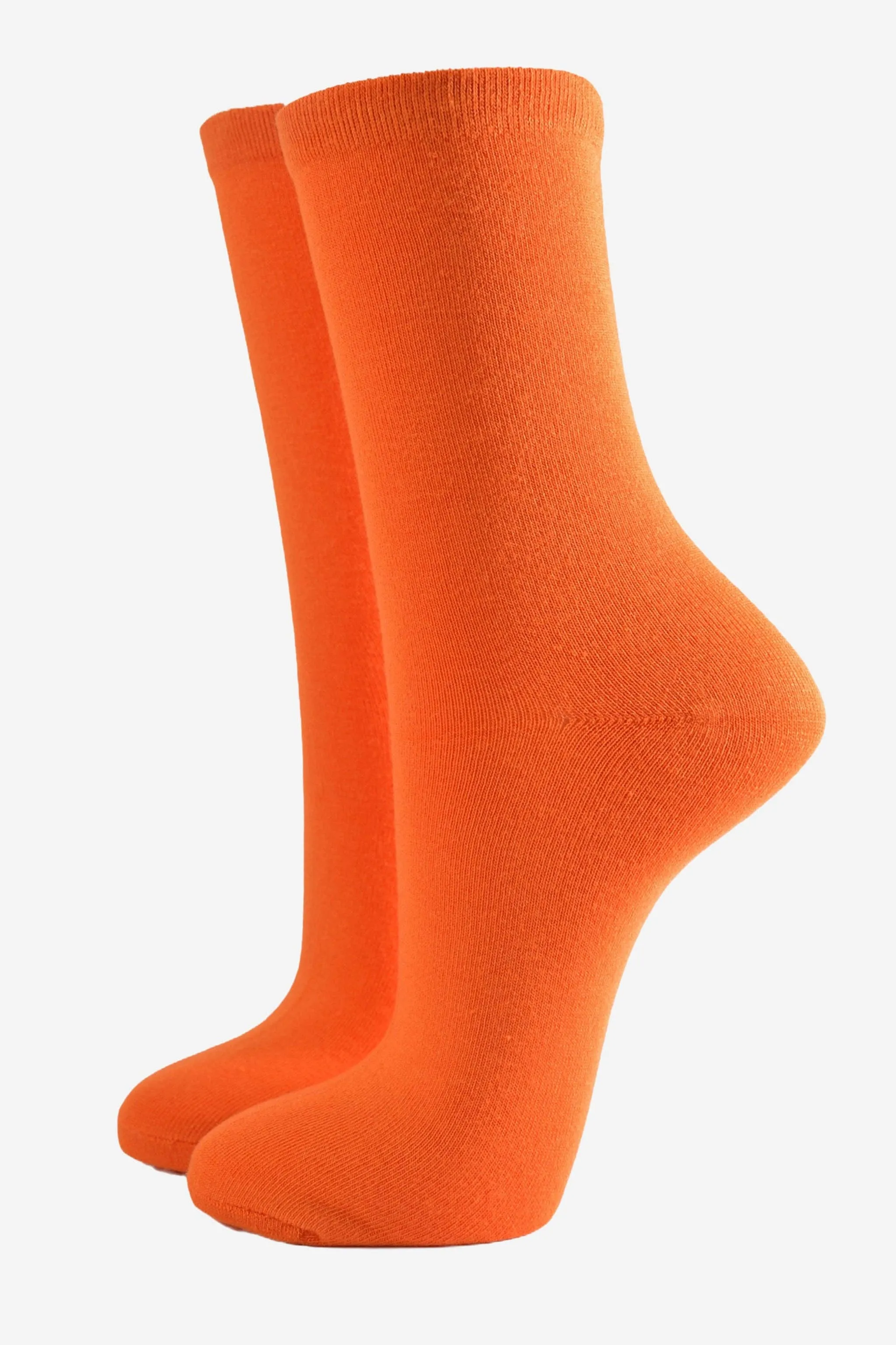 Women's Bamboo Socks - Orange