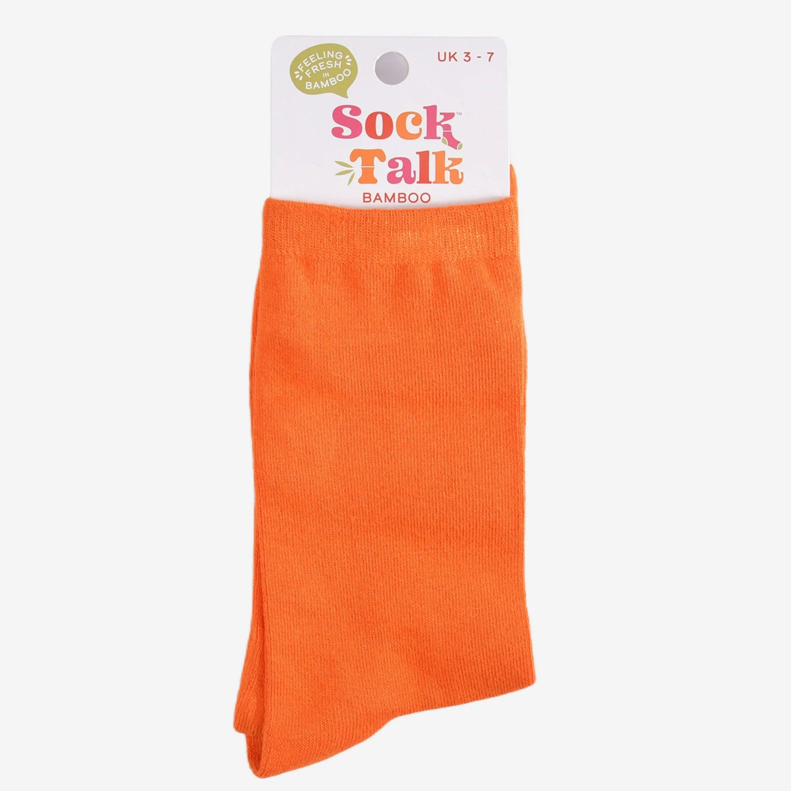 Women's Bamboo Socks - Orange