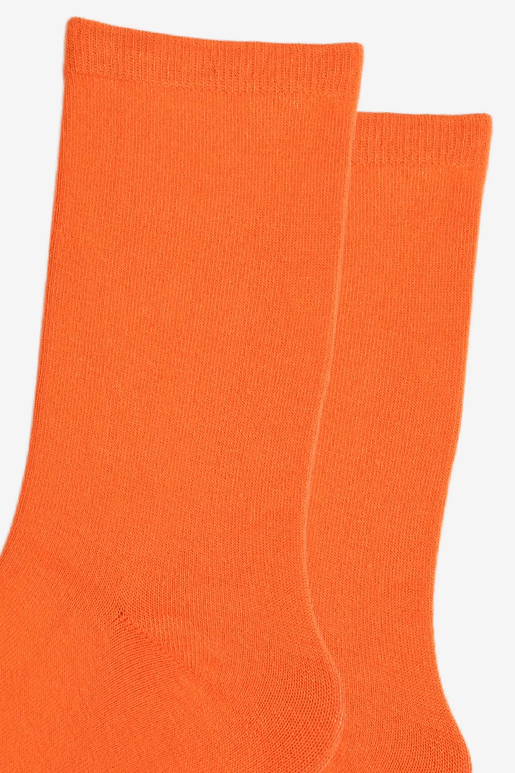 Women's Bamboo Socks - Orange