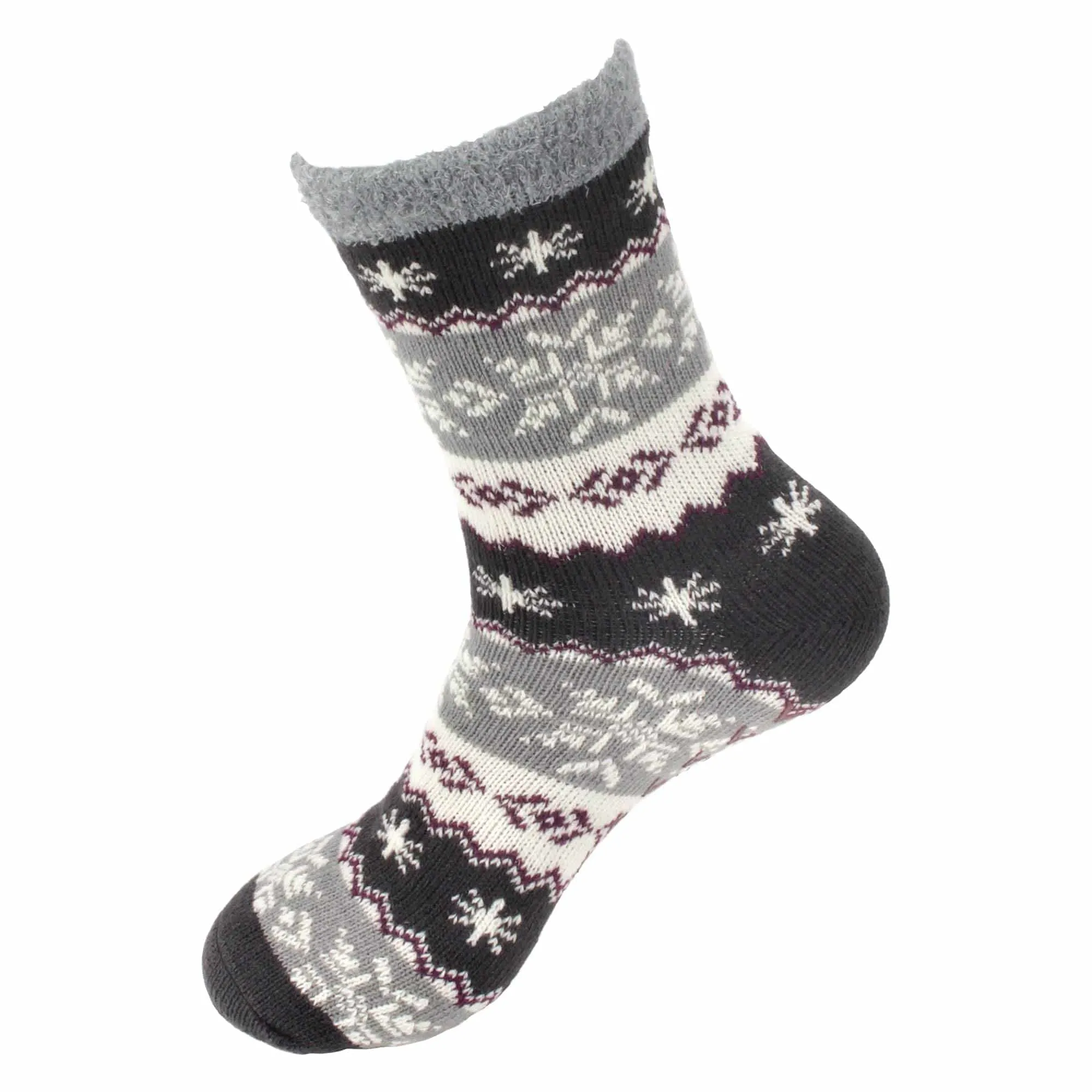 Women's Double Layer Extra Thick Home Socks - 1 Pair