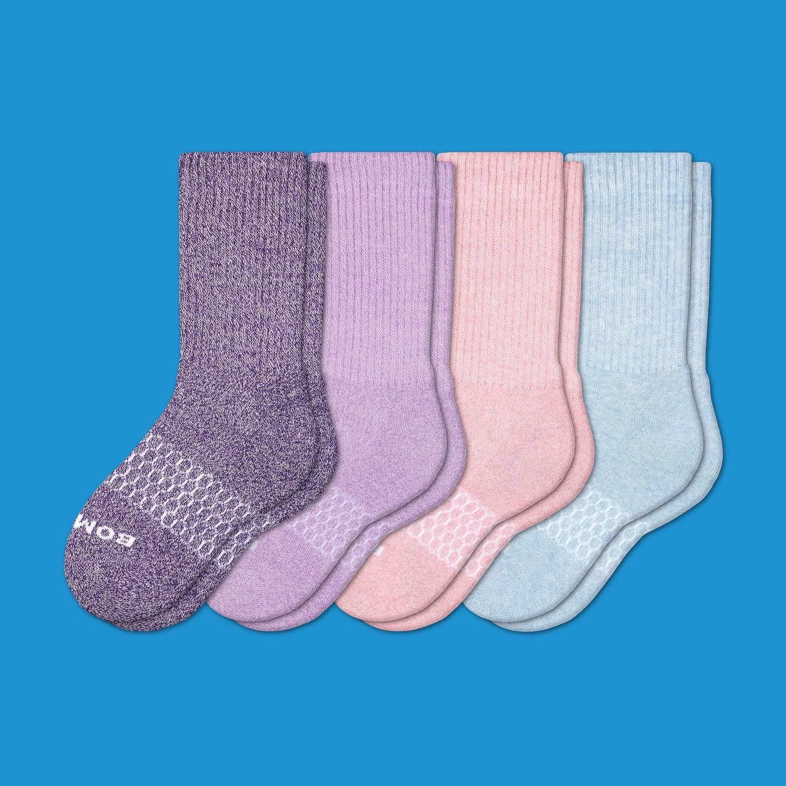 Youth Classic Marls Calf Sock 4-Pack